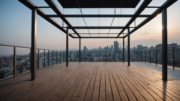 Terrasse suspendue métallique : une solution moderne et esthétique
